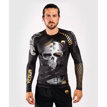 Мужской рашгард Skull L/S Black