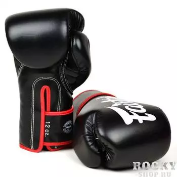 Перчатки боксерские Fairtex Black/Red, 18 oz Fairtex