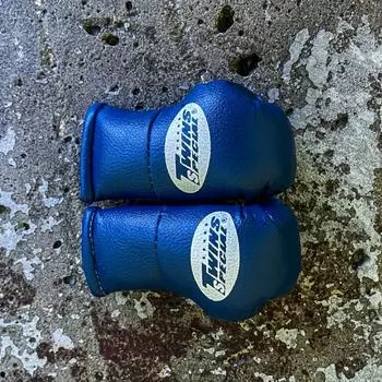 Перчатки боксерские сувенирные Twins Blue