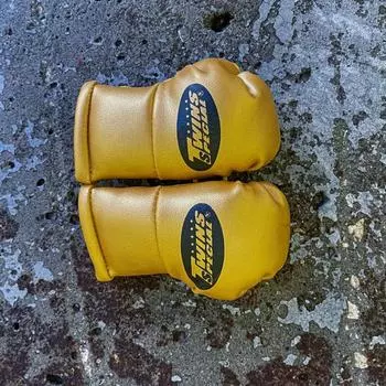 Перчатки боксерские сувенирные Twins Gold
