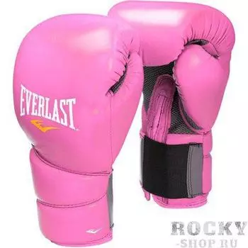 Перчатки боксерские тренировочные Everlast Protex2, Pink, 12 OZ Everlast