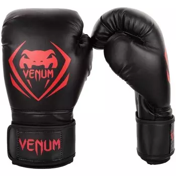 Перчатки боксерские Venum Contender Black/Red, 10 oz Venum