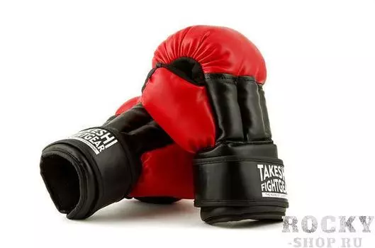 Перчатки для рукопашного боя Takeshi Fight Gear Red/Black Takeshi FG