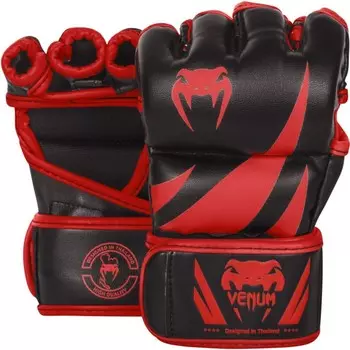 Перчатки ММА Venum Challenger Neo Black/Red Venum