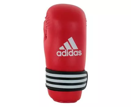 Перчатки полуконтакт WAKO Kickboxing Semi Contact Gloves красные, красные