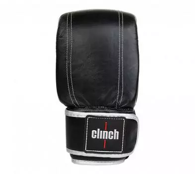 Перчатки снарядные Clinch Prime черно-серебристые Clinch Gear