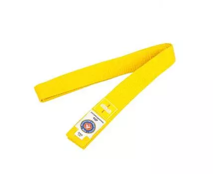 Пояс для дзюдо Judo Belt FDR желтый