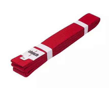 Пояс для единоборств Clinch Budo Belt, красный Clinch Gear