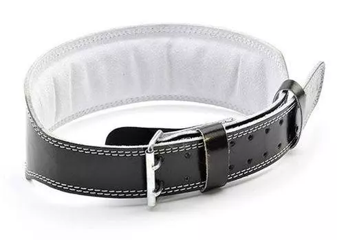 Пояс тяжелоатлетический (кожа) Adidas Leather Lumbar Belt Adidas