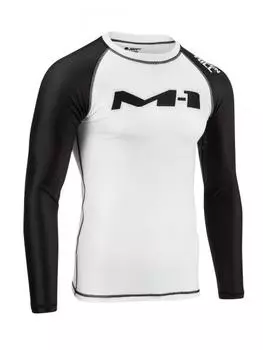 Мужской рашгард M-1 white