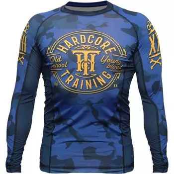 Рашгард Hardcore Training Blue Camo Hardcore Training
