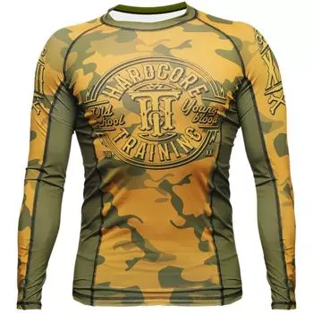 Рашгард Hardcore Training Yellow Camo Hardcore Training