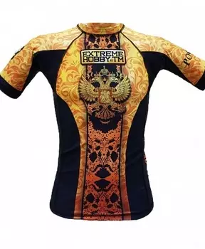 Рашгард с коротким рукавом россия Extreme Hobby