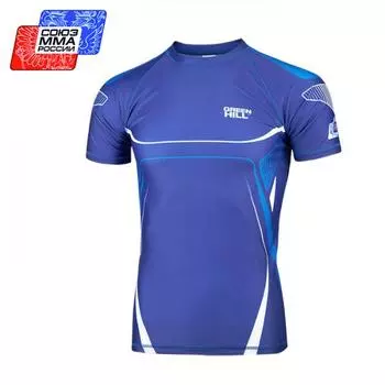 Рашгард союз мма россии синий
