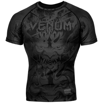 Рашгард Venum Devil Black/Black S/S Venum