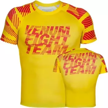 Рашгард Venum Speed Camo Acid Yellow S/S Venum