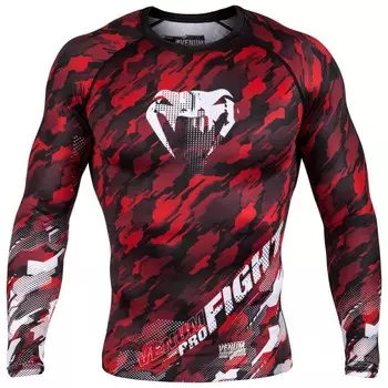 Рашгард Venum Tecmo L/S -Red Venum