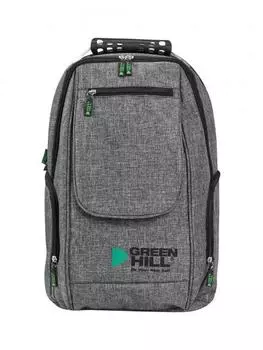 Рюкзак с клапаном серый, серый