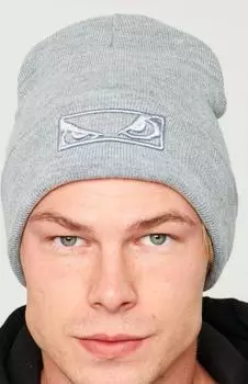 Шапка Logo 3D серый
