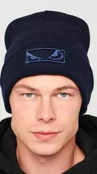 Шапка Logo 3D синий