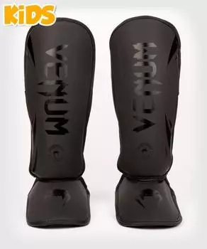 Щитки детские Challenger Black/Black