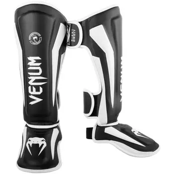 Щитки Venum Elite Black/White Venum