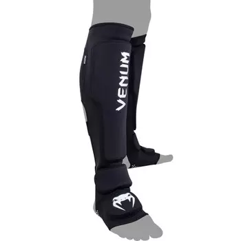 Щитки Venum Kontact Evo Shinguards - Black Venum