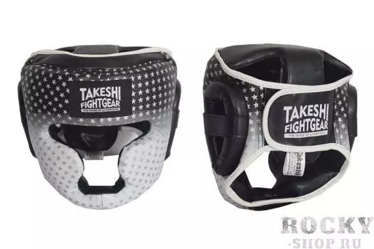 Шлем боксерский детский Takeshi Star Kids Black/White Takeshi FG