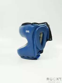 Шлем боксерский с бампером Velo King Full-Face Blue Velo