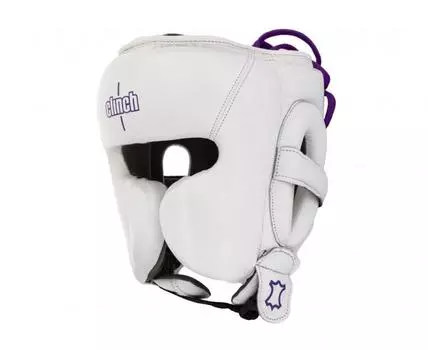 Шлем боксерский Undefeated белый