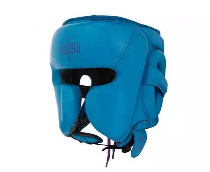 Шлем боксерский Undefeated светло-синий