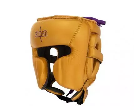 Шлем боксерский Undefeated золотой