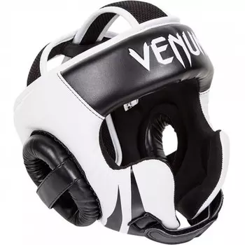 Шлем боксерский Venum "Challenger 2.0" Headgear Hook &amp; Loop Strap - Black/Ice Venum