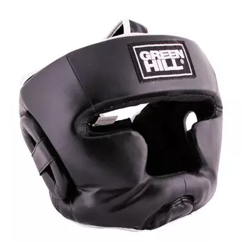 Шлем для бокса warrior, Черный Green Hill