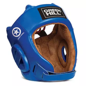 Шлем five stars combat sambo, Синий Green Hill