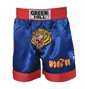 Шорты для тайского бокса TIGER, Синий