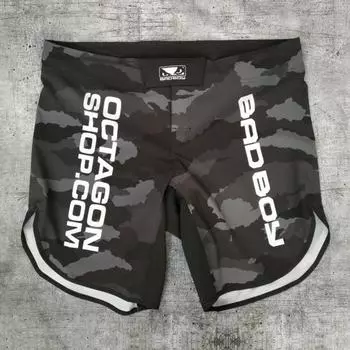 Шорты Fighter серый камуфляж
