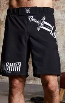 Шорты Меч черный/белый