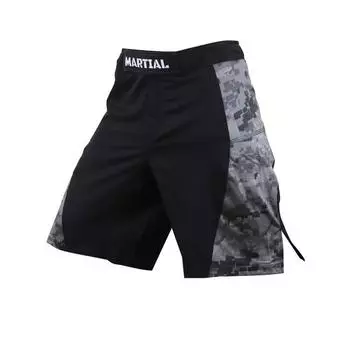 Шорты ММА Martial Camo/Black MS-18