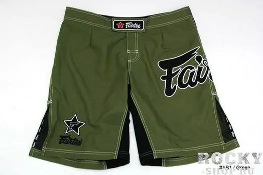 Шорты MMA Fairtex, Зеленые Fairtex