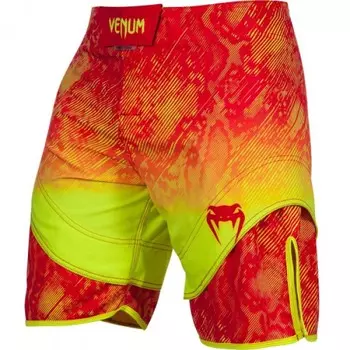 Шорты ММА Venum "Fusion" Fightshorts - Orange Yellow Venum