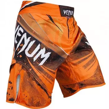 Шорты ММА Venum "Galactic" Fightshorts Neo Orange Venum