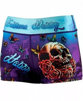 Шорты skull rose new, женские