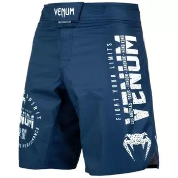 Шорты Venum Signature Navy Blue/White Venum