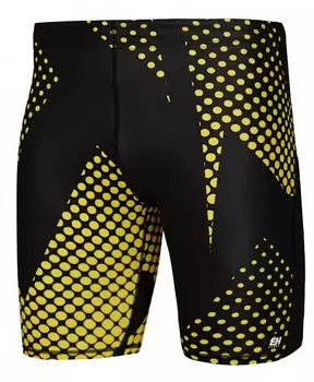 Штаны беговые 1/3 halftone black, мужские