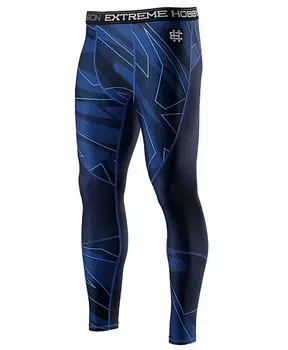 Штаны компрессионные SHADOW blue, мужские