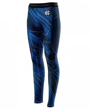 Штаны компрессионные SHADOW blue, женские