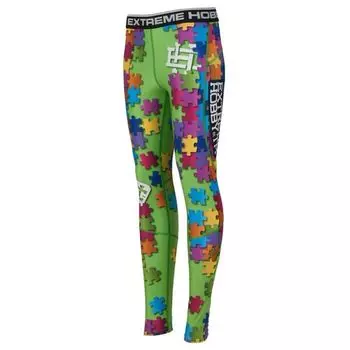 Штаны компрессионные женские Extreme Hobby puzzle green Extreme Hobby