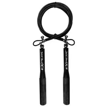 Скоростная скакалка с металлическими ручками Fight Expert 05G Black