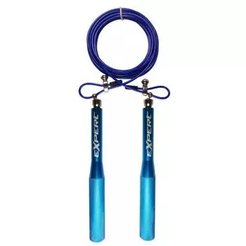 Скоростная скакалка с металлическими ручками Fight Expert 05G Blue